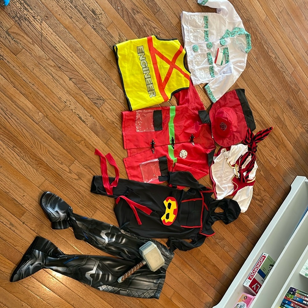 10 piece dress up for boys